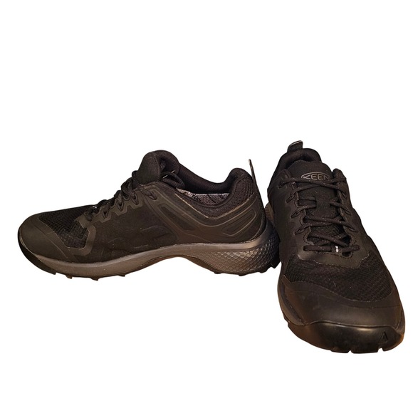 KEEN Konnectfit Waterproof Men's Hiking Shoes Black Size 7.5 Workwear Low Boot - Picture 5 of 11